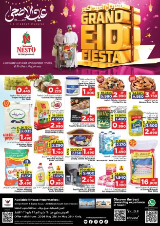 Ofertas de Nesto Oman de 21 a 26 mayo 2026 Festival Grand Eid