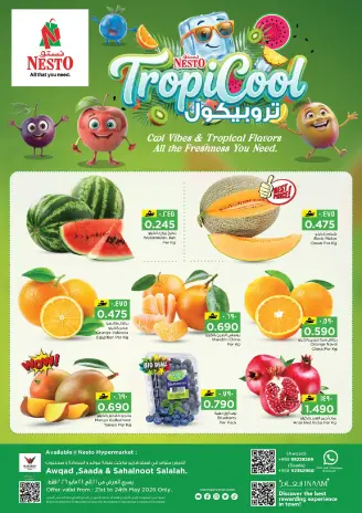 Ofertas de Nesto Hipermercados Salalah de 21 a 24 mayo 2026 ofertas tropicol