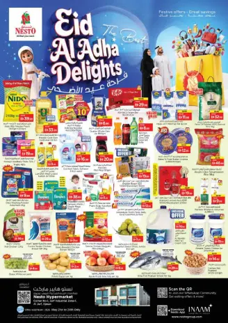 Ofertas de Nesto Ajman de 21 a 24 mayo 2026 Delicias de Eid Al Adha