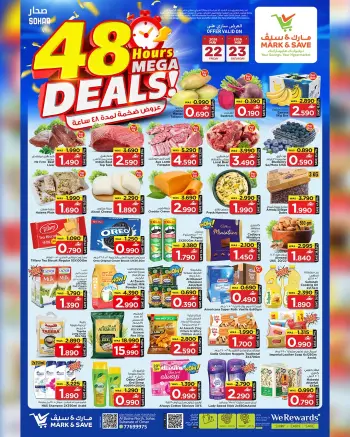 Ofertas de Mark & Save Sohar de 22 a 23 mayo 2026 Mega ofertas