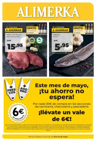 Ofertas de ‎Alimerka Supermercados‎ España de 18 a 24 mayo 2026 Catálogo de ofertas mensuales