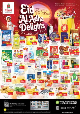 Ofertas de Nesto Al Karama de 25 a 27 mayo 2026 Delicias de Eid Al Adha