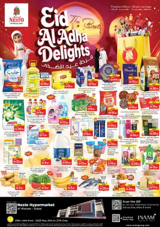 Ofertas de Nesto Warisan de 25 a 27 mayo 2026 Delicias de Eid Al Adha