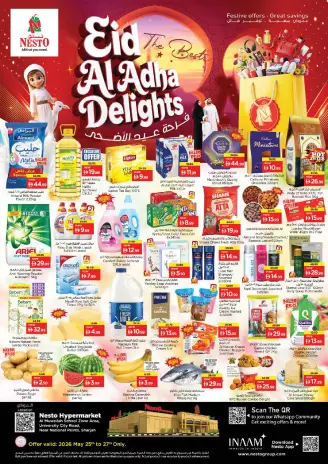 Ofertas de Nesto Muwaileh de 25 a 27 mayo 2026 Delicias de Eid Al Adha