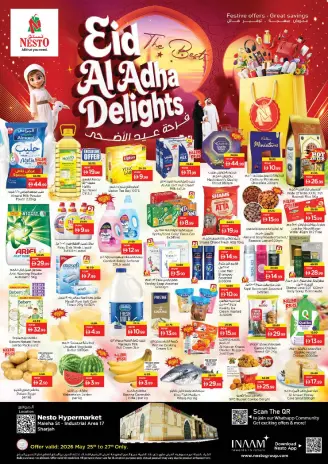 Ofertas de Nesto Mleiha de 25 a 27 mayo 2026 Delicias de Eid Al Adha