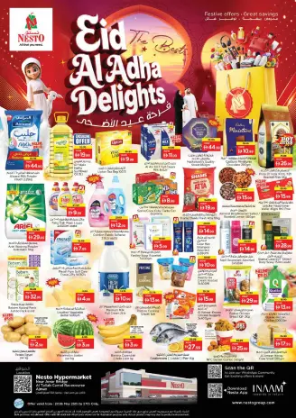 Ofertas de Nesto Al Tallah de 25 a 27 mayo 2026 Delicias de Eid Al Adha