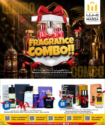 Marza Hypermarket Qatar offers from 4 to 15 June 2026 fragrance combo