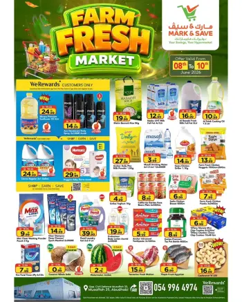 Mark & Save offers in Almsfh from 8 to 10 June 2026 Fresh Market offer
