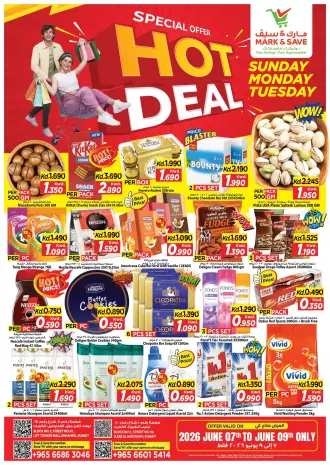 Ofertas de Mark & Save Fahaheel, Jlyb de 7 a 9 junio 2026 Ofertas Candentes