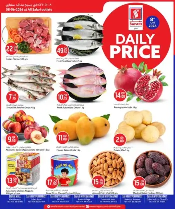 Safari hypermarket Qatar offers Monday 8 June 2026 Daily prices
