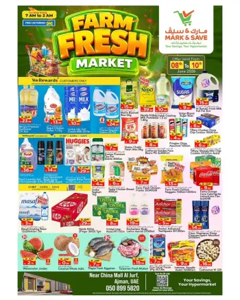 Mark & Save offers in Al Jurf from 8 to 10 June 2026 Fresh Market offer
