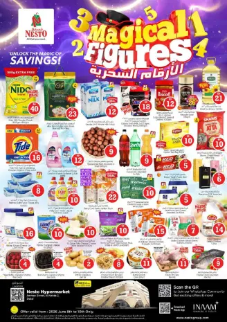 Ofertas de Nesto Alnhdh de 8 a 10 junio 2026 Ofertas de números mágicos