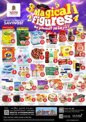 Ofertas de Nesto Mercado del Dragón de 8 a 10 junio 2026 Ofertas de números mágicos