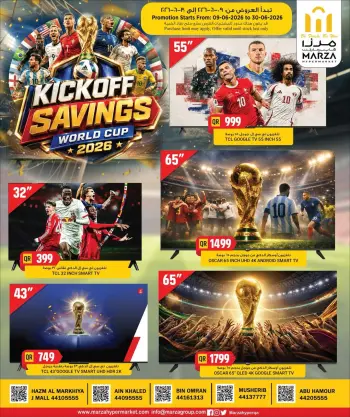Rawabi Markets Qatar offers from 9 to 30 June 2026 Kick Off Savings
