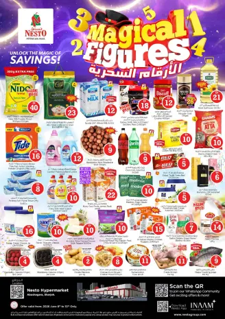 Ofertas de Nesto Abu Shagara de 8 a 10 junio 2026 Ofertas de números mágicos