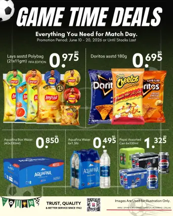 Midway supermarket Bahrain offers from 10 to 20 June 2026 Game time