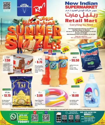 Retail Mart Qatar offers from 11 to 23 June 2026 SUMMER SIZZLE