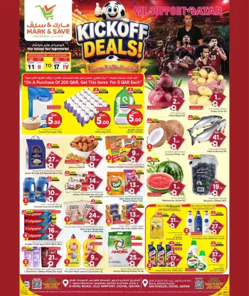 Mark & Save Qatar offers from 11 to 17 June 2026 Kickoff Deals