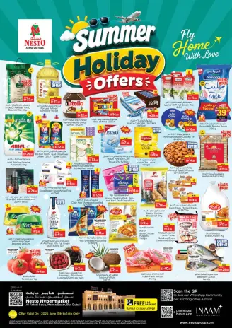 Ofertas de Nesto Alfhydy de 11 a 14 junio 2026 Ofertas de vacaciones de verano