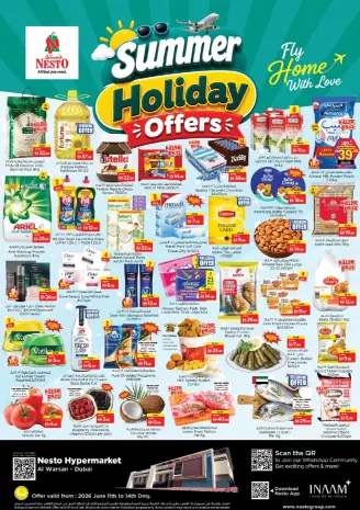 Ofertas de Nesto Warisan de 11 a 14 junio 2026 Ofertas de vacaciones de verano