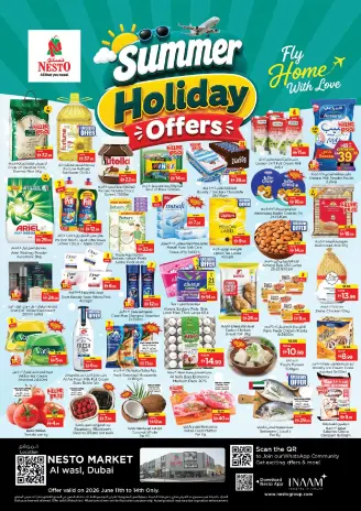Ofertas de Nesto Al Wasl de 11 a 14 junio 2026 Ofertas de vacaciones de verano