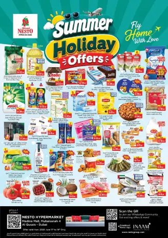 Ofertas de Nesto Almhysnh de 11 a 14 junio 2026 Ofertas de vacaciones de verano