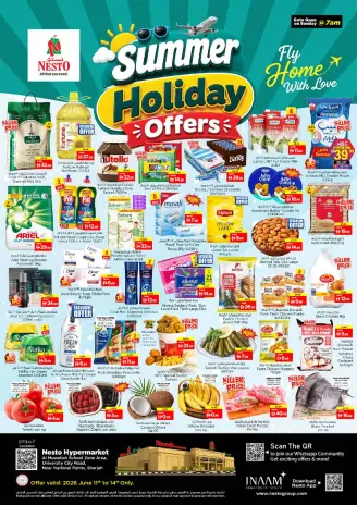 Ofertas de Nesto Muwaileh de 11 a 14 junio 2026 Ofertas de vacaciones de verano
