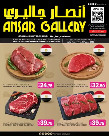 عروض أنصار جاليرى قطر من ١٤ حتى ١٦ يونيو ٢٠٢٦ مهرجان اللحوم