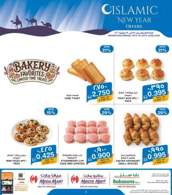 Macro Mart Bahrain offers from 15 to 24 June 2026 Happy Hijri Year Offers
