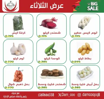 عروض جمعية عبد الله المبارك التعاونية الثلاثاء ١٦ يونيو ٢٠٢٦ عرض الثلاثاء