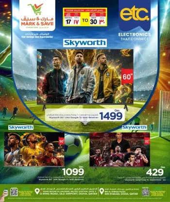 Mark & Save Qatar offers from 17 to 30 June 2026 TV offers