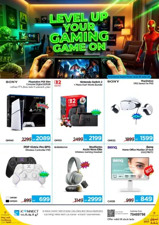 IConnect Qatar offers from 18 to 24 June 2026 LEVEL UP YOUR GAME