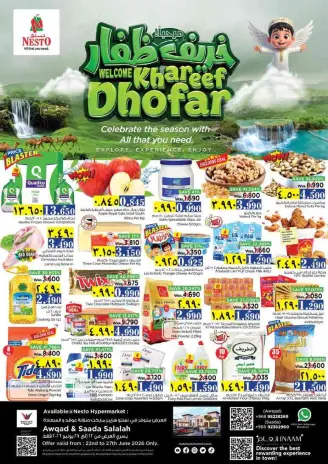Nesto offers in Salalah from 22 to 27 June 2026 Khareef Dhofar