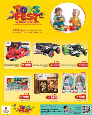 Nesto offers in Salalah from 22 to 25 June 2026 TOYS FEST DEALS