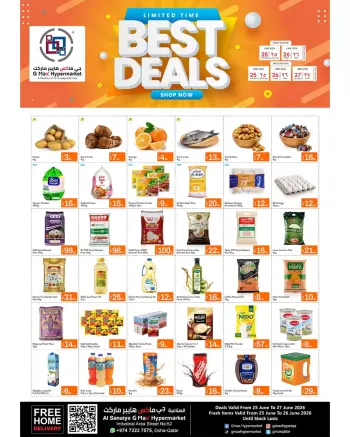 Gmax Hypermarket Qatar offers from 25 to 27 June 2026 Super Deals