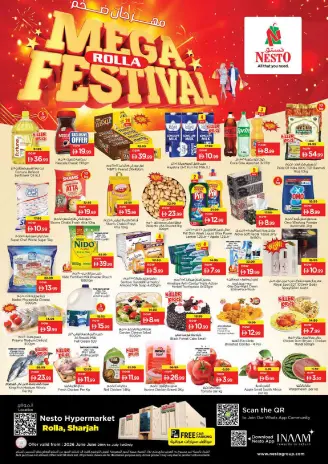 Ofertas de Nesto Rolla de 29 junio a 1 julio 2026 Ofertas en mega festivales