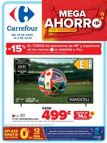 Carrefour Spain offers from 25 June to 5 July 2026 MEGA SAVINGS!