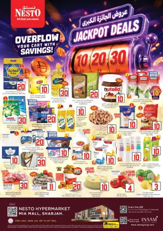Ofertas de Nesto Centro comercial Mia de 2 a 5 julio 2026 Ofertas de Jackpot