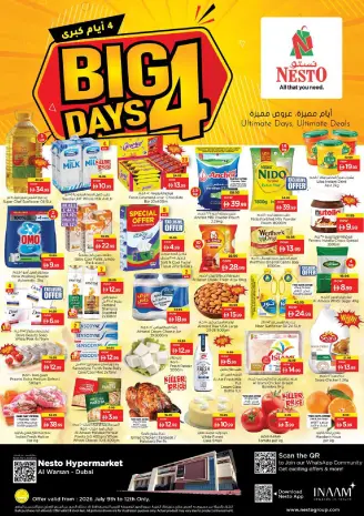 Ofertas de Nesto Warisan de 9 a 12 julio 2026 grandes ofertas de 4 días
