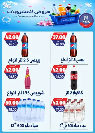 عروض بندق ماركت من ١٥ حتى ٢١ يوليو ٢٠٢٦ عروض المشروبات