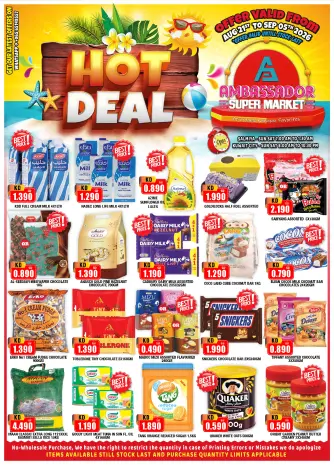 Ambassador Kuwait offers from 21 August to 5 September 2026 Hot Deals