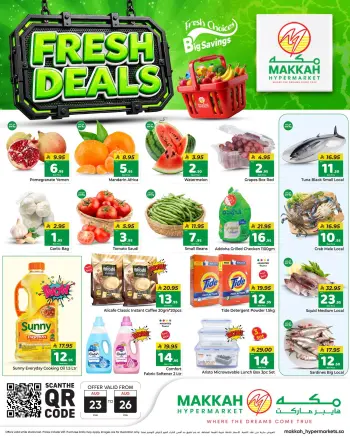 Ofertas de Makkah Albtha de 9 a 12 Rabiʻ I 1448 AH (23 – 26 agosto 2026) Nuevas ofertas