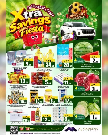Al Madina Hypermarket offers in Dammam from 4 to 10 Rabiʻ II 1448 AH (17 – 23 September 2026) Mega Saver Festival Offers