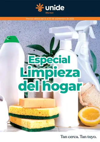 Offres Marché Unide Espagne de 10 à 30 septembre 2026 Nettoyage spécial de la maison