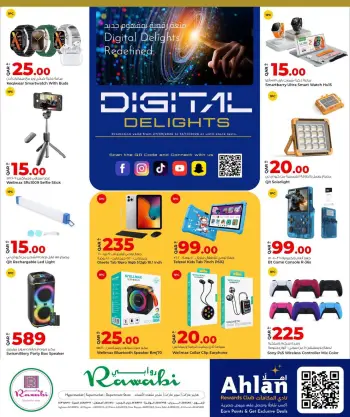 Rawabi Markets Qatar offers from 27 September to 12 October 2026 Digital Delights