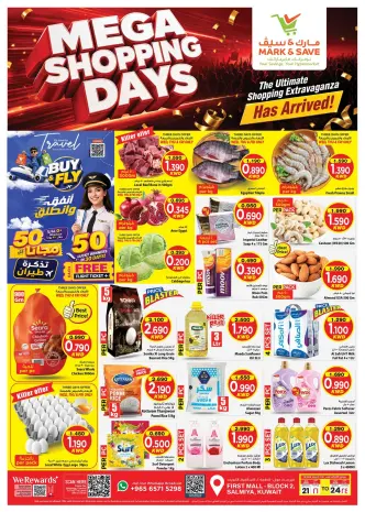 Offres Mark & Save Salmiya de 21 à 24 octobre 2026 Mega Shopping Days