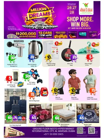 Mark & Save offers in Warisan from 26 to 28 October 2026 Crazy Figures Deals