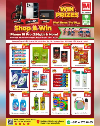 Mercado offers in Abu Dhabi from 30 October to 8 November 2026 Shop and Win