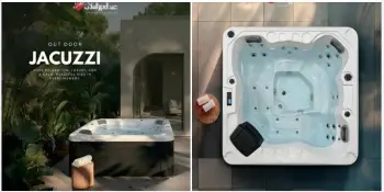 عبد العزيز السلاب يطرح حلول الرفاهية المنزلية مع الجاكوزي الخارجي