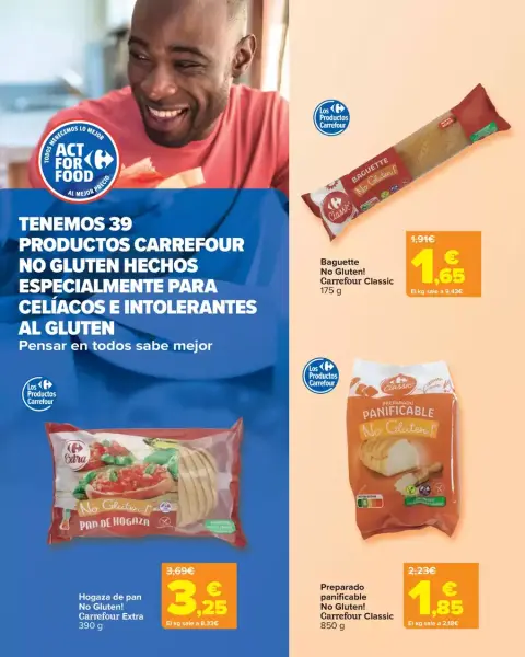 Ofertas de Carrefour España de 13 a 25 noviembre 2024 Offres sans gluten - Página 6